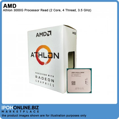 AMD Athlon 3000G Processor with Radeon Graphics